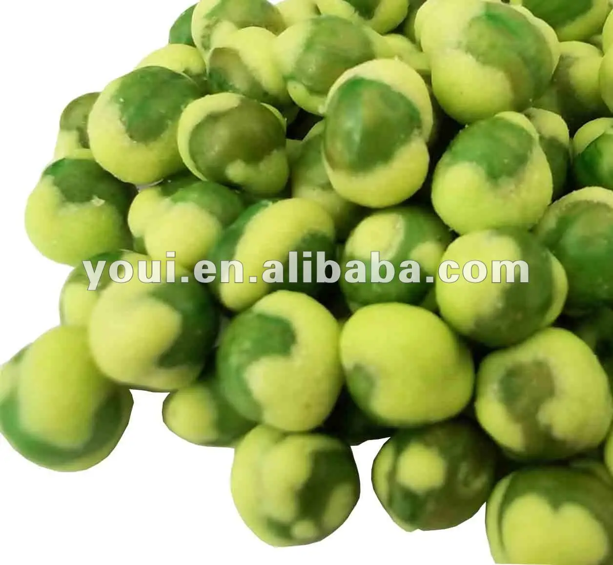 Good taste wasabi flavor green peas OEM service