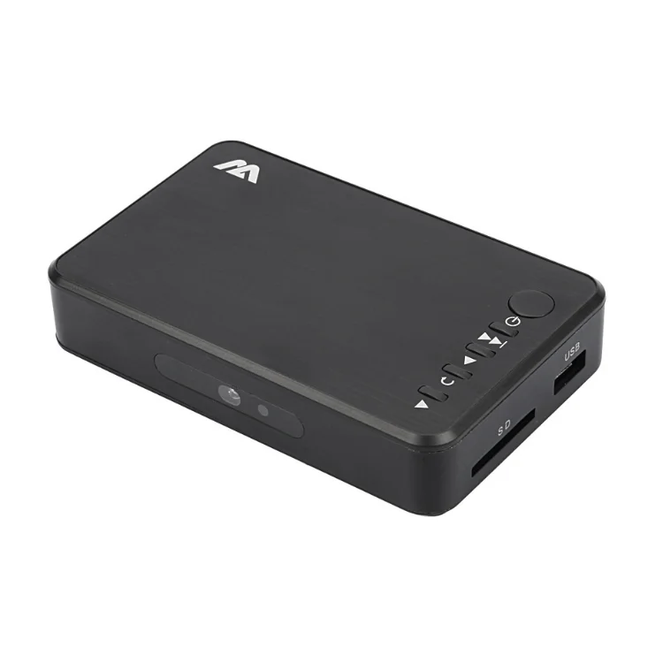 Мини 1080p Full-HD Ultra HD цифровой медиаплеер для-MKV/RM- HDD USB накопители и sd-карты