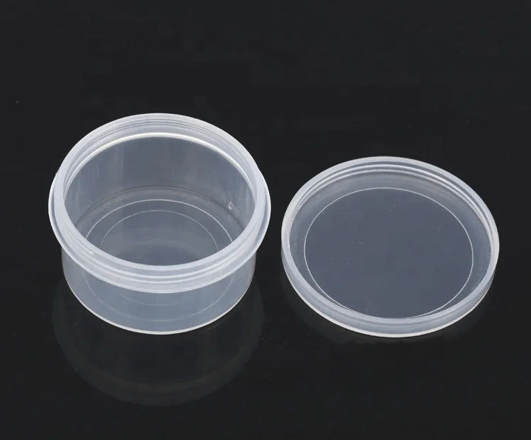 Painting Box Top Grade Eco-friendly PP Case Clear Safety Round Shape Plastic Box