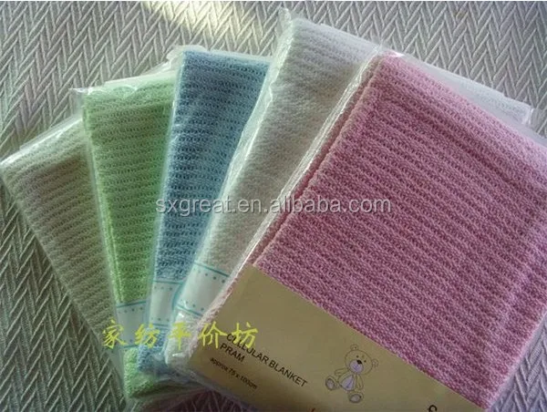 Factory Direct Sales 100% cotton harmless wearable natural material soft customize baby blanket thread blanket baby sac blanket