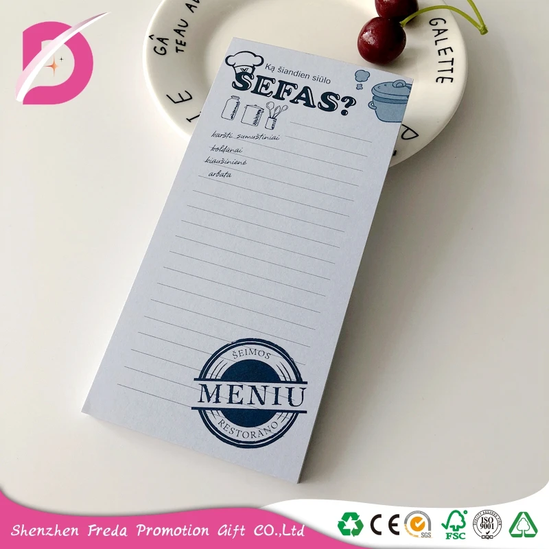 Custom EXW notepad for office stationery writing magnetic paper pad design / mini paper sticky notepad