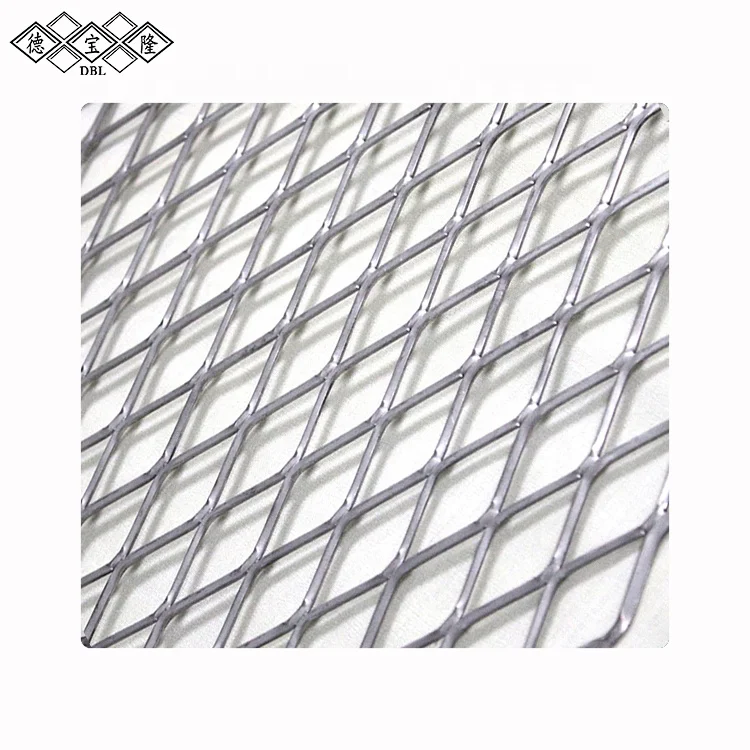 Expanded Metal mesh wall panel /metal mesh curtain wall panel