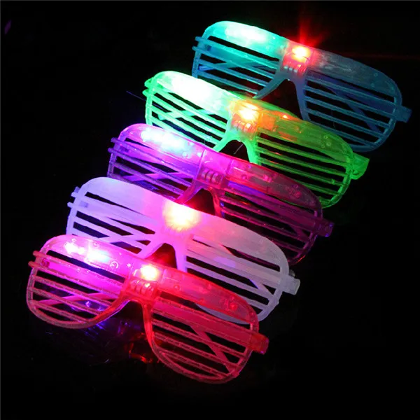 Fashion Happy New Year Led Flashing Glasses For Kids
