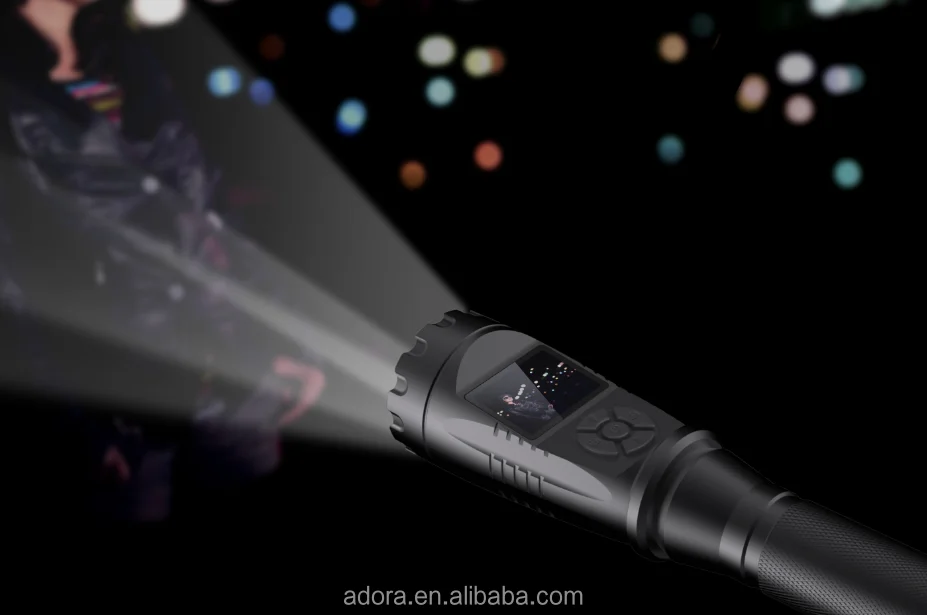 HD 1080P Video Camera Flashlight With Video Recording