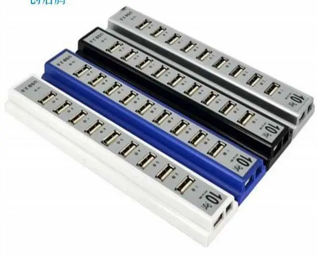 Multiple 10 port usb hub Furniture usb 2.0 hub otg usb charging hub
