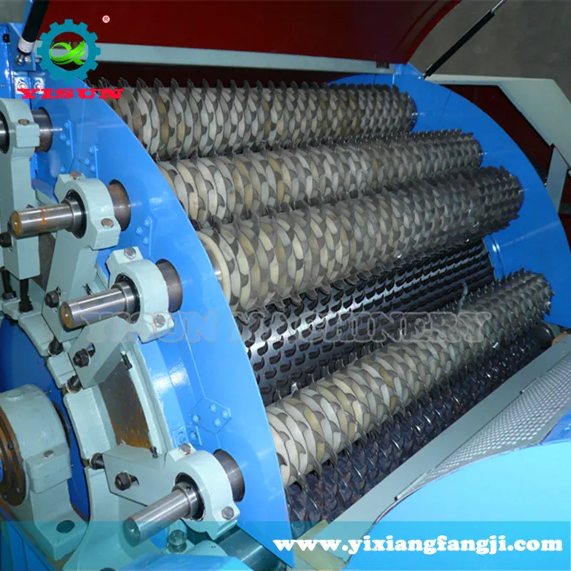wool cashmere mixing machine / fiber carding willow machine with low price high output