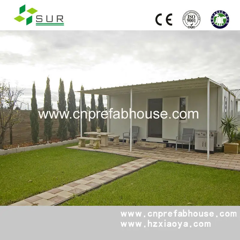 Modern economical simple EPS sandwich panel modular prefabricated houses