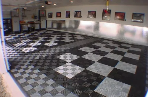 Factory Price Indoor Designs Home Garage Perforated Interlocking Floor Tiles