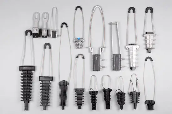 ANCHORING CLAMP DR1600 ALUMINIUM ALLOY POLE LINE HARDWARE