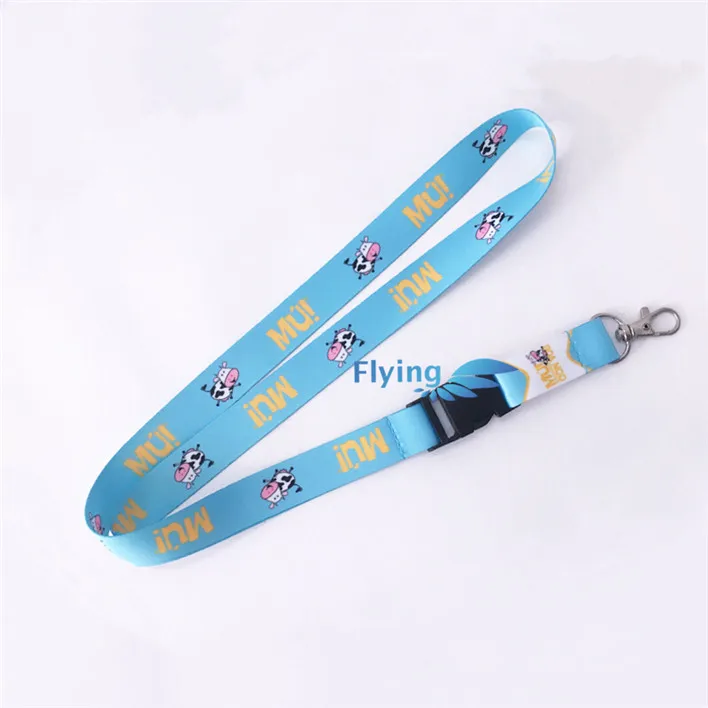 Promotional Sublimated Lanyard Printed  With Id Badge Holder