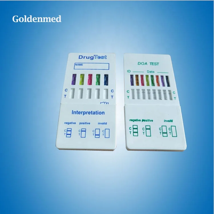 99% Accuracy multi drug doa test 6 panel urine test/one step 5-in 1 drug test for home use