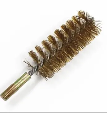 Fireplace Light Heavy Duty Flue Tools Round Brass Wire Cleaning Brush