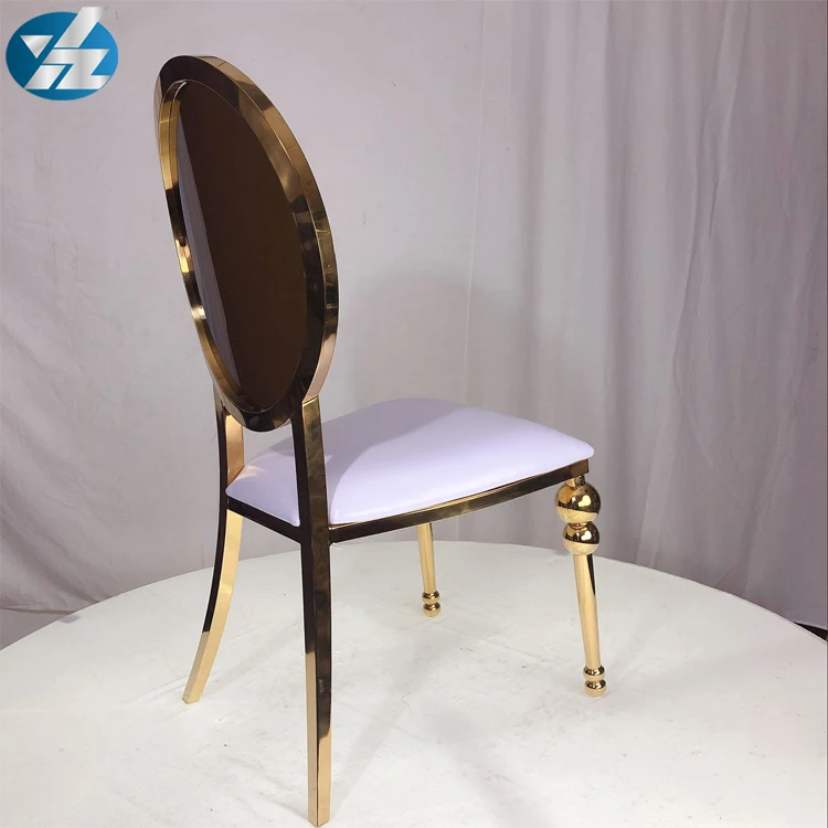 foshan fashion back acrylic stainless steel frame dining chair