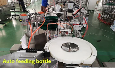 New designed professional manufacturer automatic small bottle filling capping machine and vials filler and capper