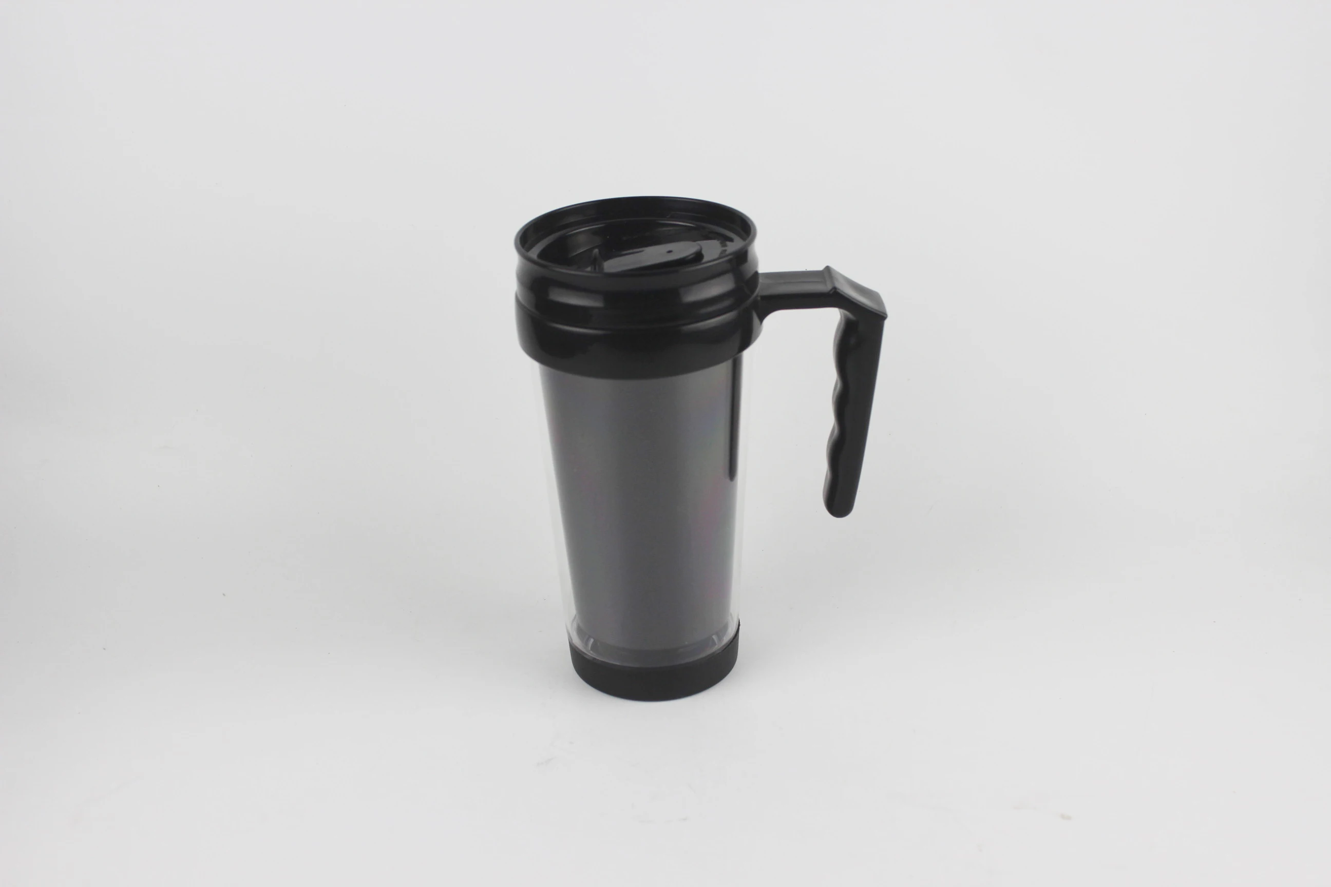 400 ml double walled plastic thermal mug ,16oz Stainless Steel InsulatedTravel Tumbler Coffee Thermos Mug Tea Cup