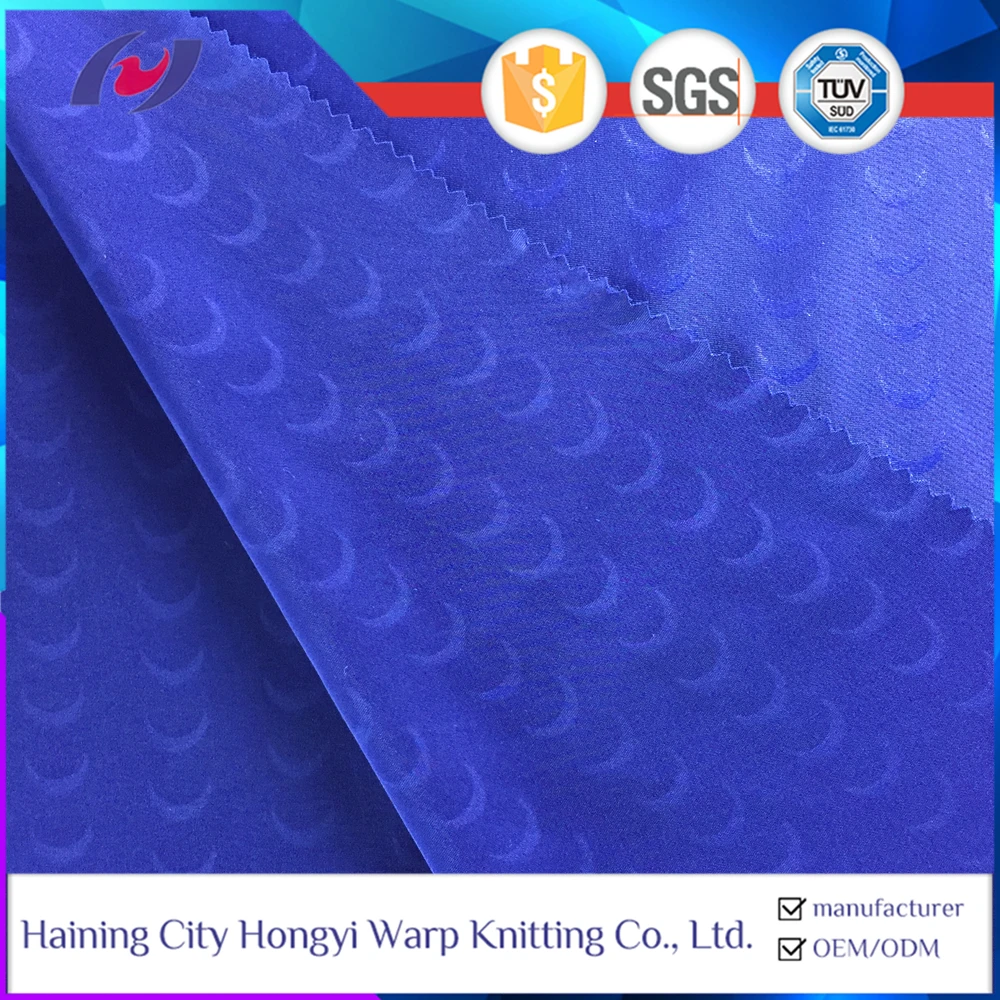 Textured Supplex SPANDEX  Polyester Emboss Fabric Textile