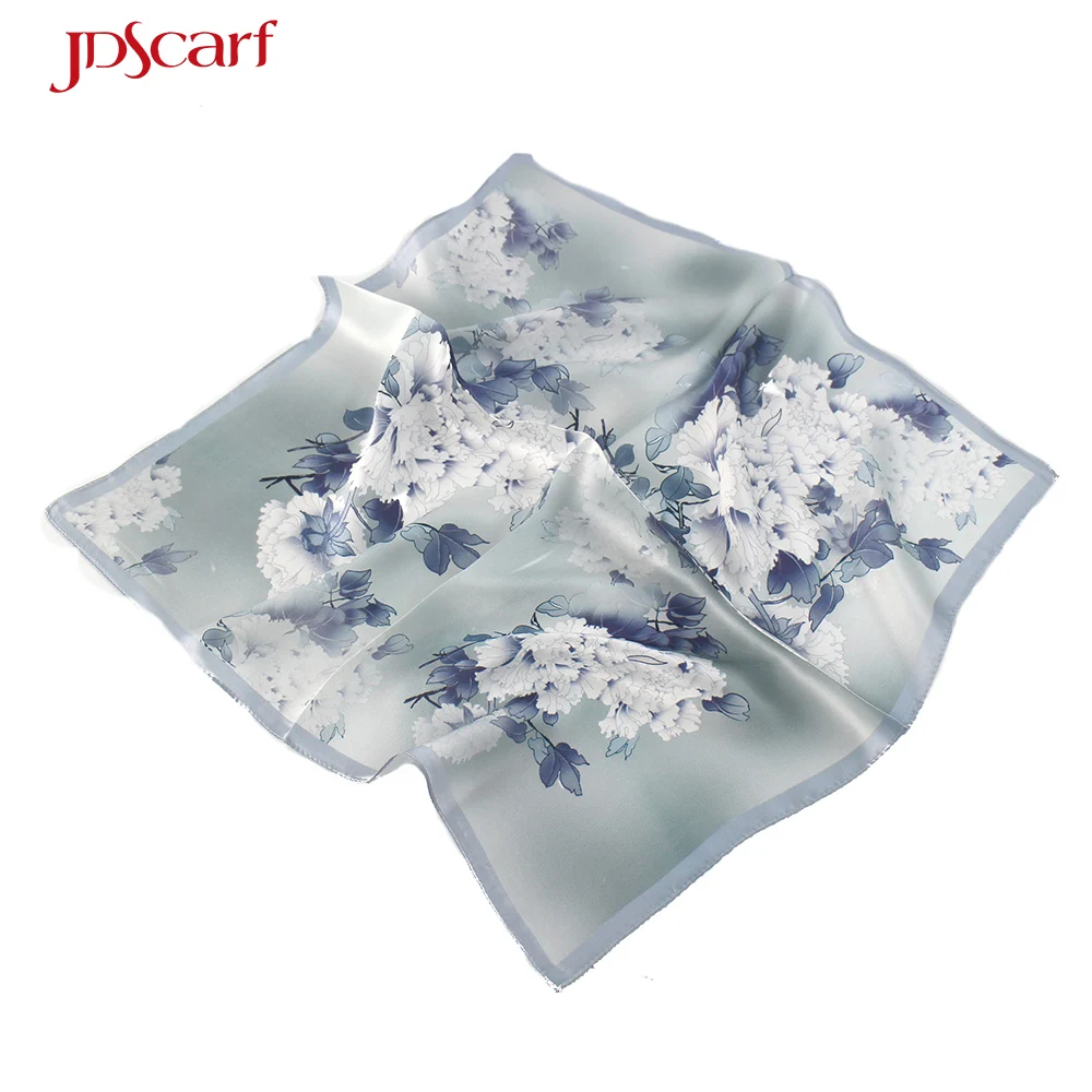 square design small printed satin spanish flamenco manton shawl