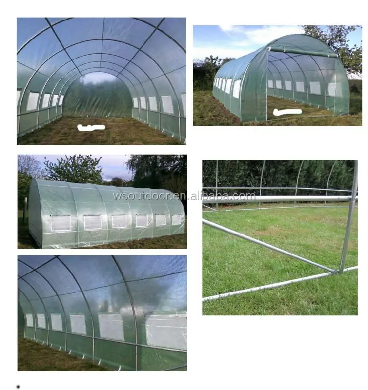 Walk In Tunnel Green House Replacement Covers Outdoor Rain Garden Plant Shed For Outdoor Winter