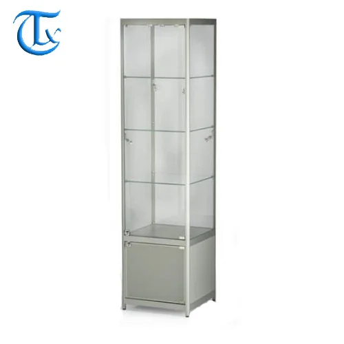 Modern Style Plexiglass Acrylic Glass Mobile Phone Display Cabinet
