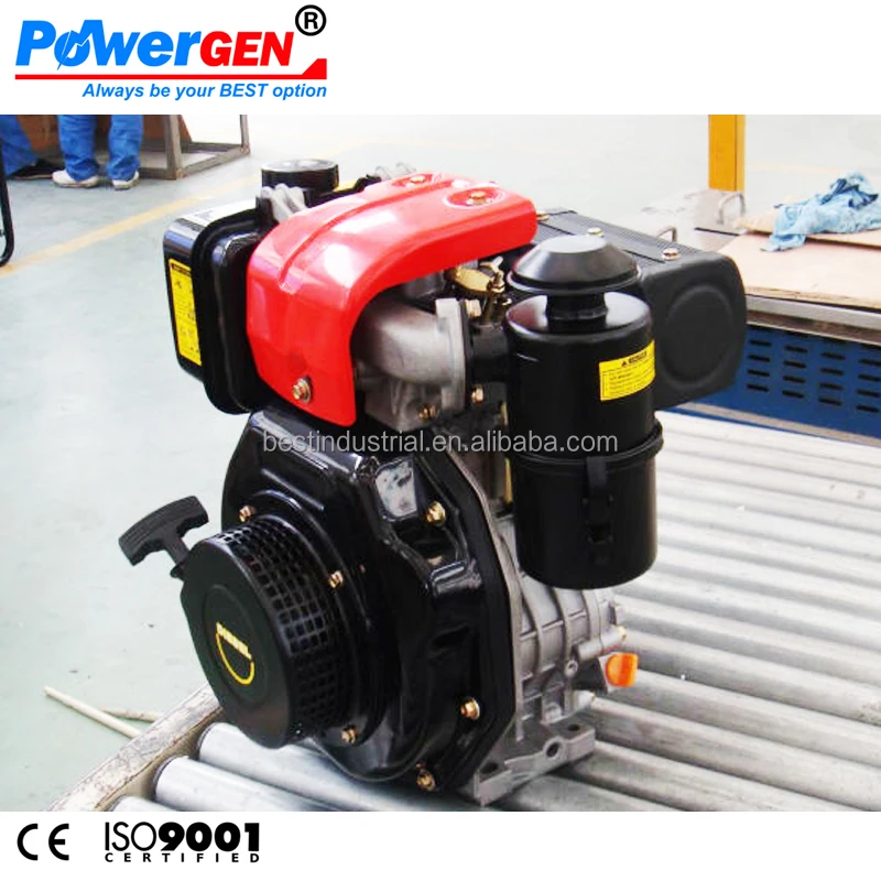 Hot Sale!!! POWERGEN 178F Air Cooled Single Cylinder Italy Type Diesel Engine 6HP