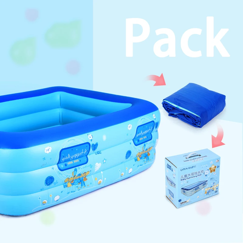 Indoor baby kids swimming enclosure inflatable pool