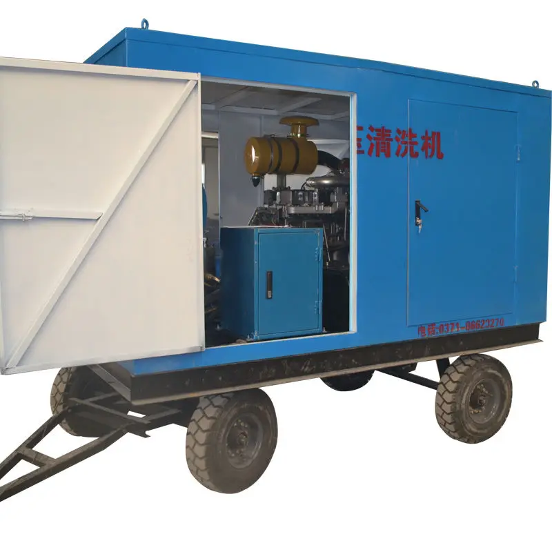 High Pressure Washing Equipment for Industrial Heat Exchanger Cleaning