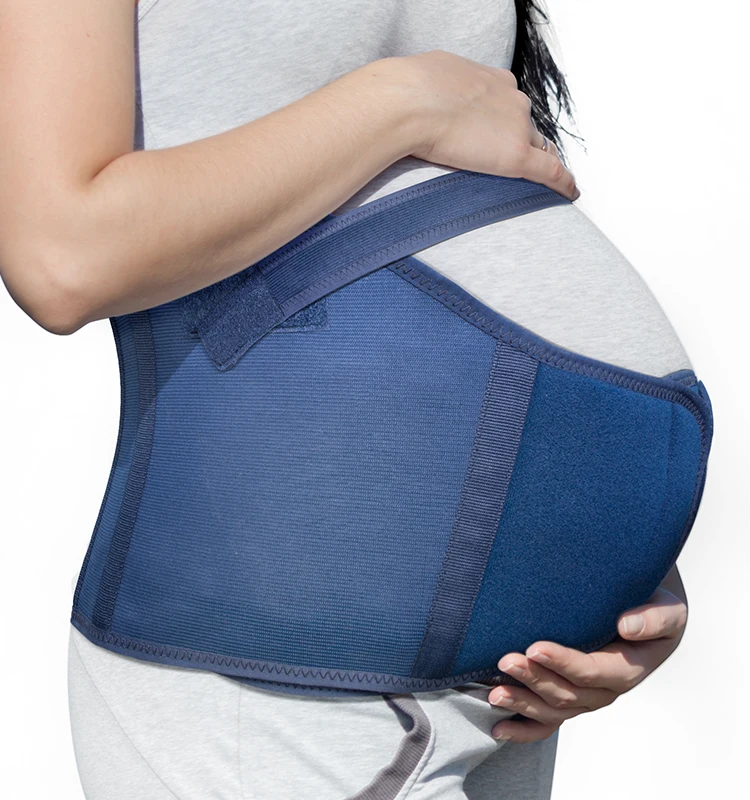 Best Seller Eco-Friendly Loop Fabric Supports Blue Work Support Maternity Belt