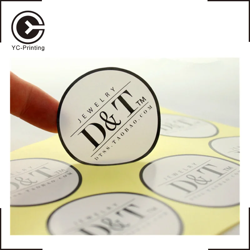 
Custom waterproof PVC die cut vinyl sticker label printing 