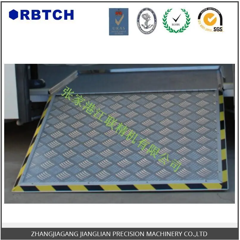 five strip anti-skid aluminum honeycomb panel for wheelchair ramp