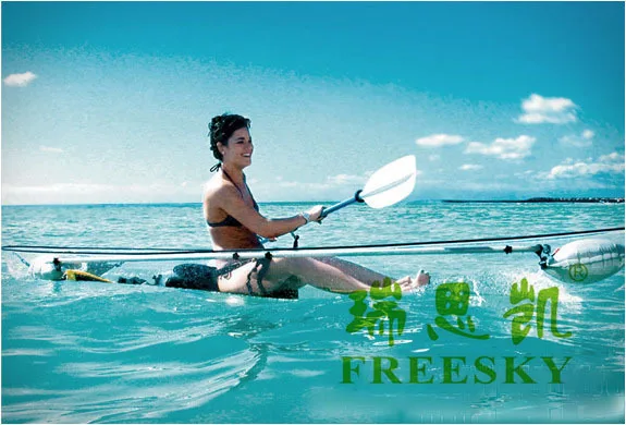
Transparent Canoe fishing kayak 