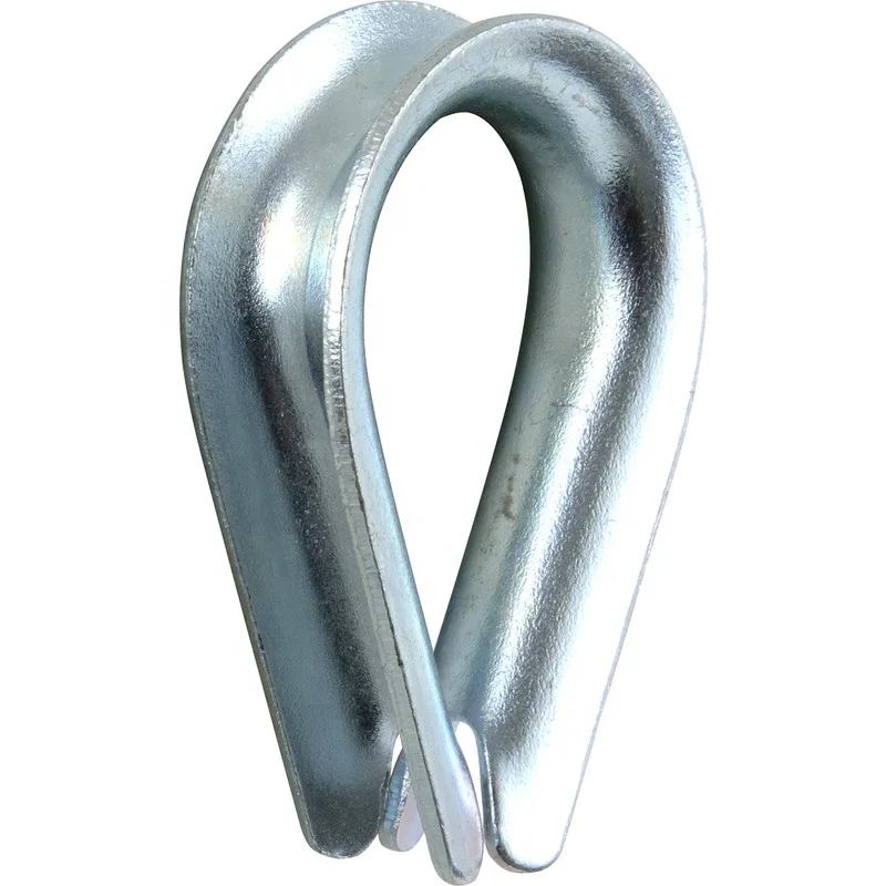 Galvanized DIN 6899A Wire Rope Thimble/thimble for wire rope sling