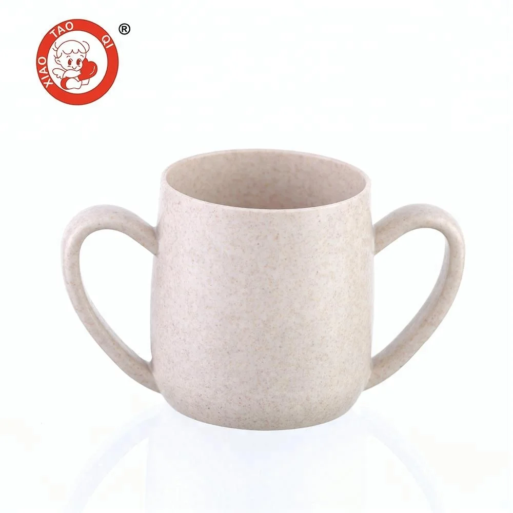 Wheat straw kids baby feeding set children tableware