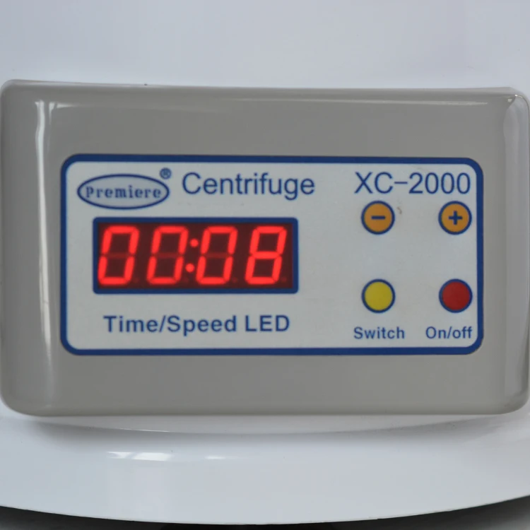 4000 об/мин Лаборатории ЖК-дисплей плазмы крови Серологические центрифуга XC-2000