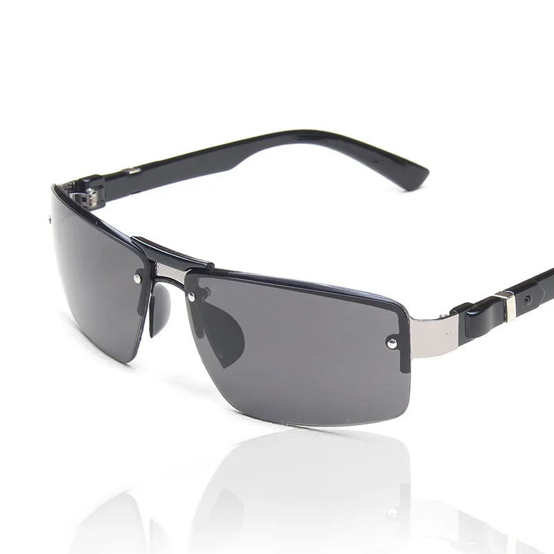 Hot Sale Cheap Rectangle Classic Mens Shade Sun Glasses Metal Sunglasses