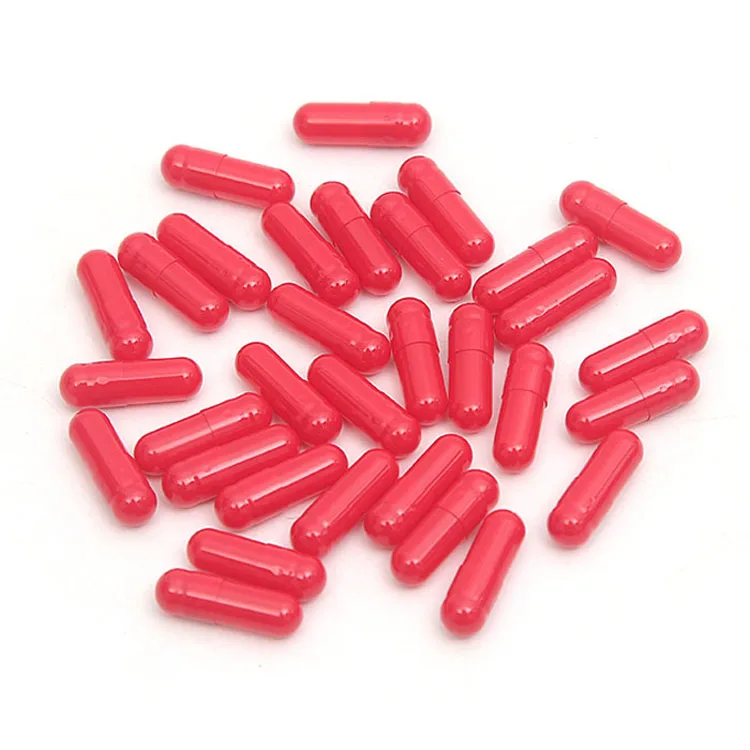 80,000pcs per carton bovine gelatin size 00 clear empty capsule