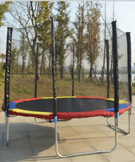 
6FT-16FT folding big home gym fitness equipment trampoline 
