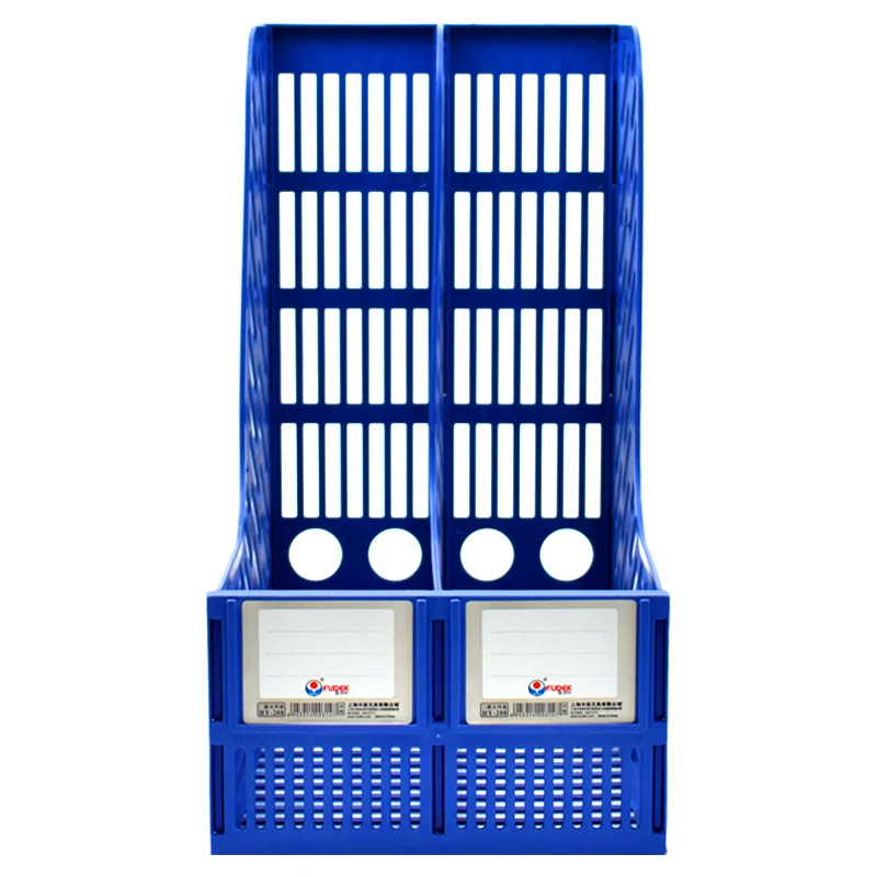 2 layer Best selling wall file holder plastic magazine desk file dental file tray a4 organizer
