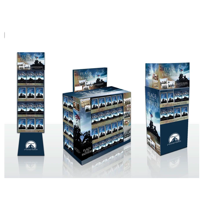 2024 New HOT New Free New Custom Design High Quality Promotion Recyclable Dvd Point Of Purchase Display