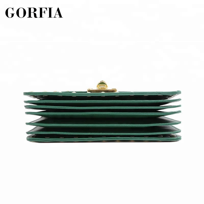 2020 oem ladies PU leather fashion latest accordion handbag crossbody shoulder bag