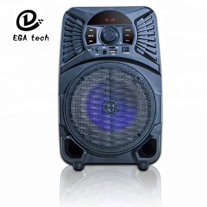 OEM 6.5 inch Portable Speaker on Wheels for Outdoor and Indoor