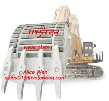 bimetallic white iron  chocky bar for excavator bucket repair and wear attachment