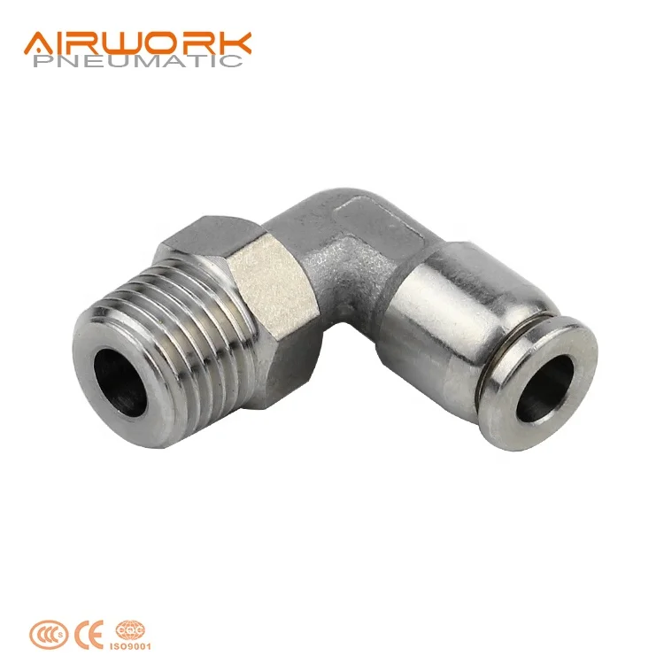 ПК 6 мм штекер прямо из нержавеющей стали пуш-ап в воздухе airfit пневматический штуцер быстрый разъем pc4 m8 m5
