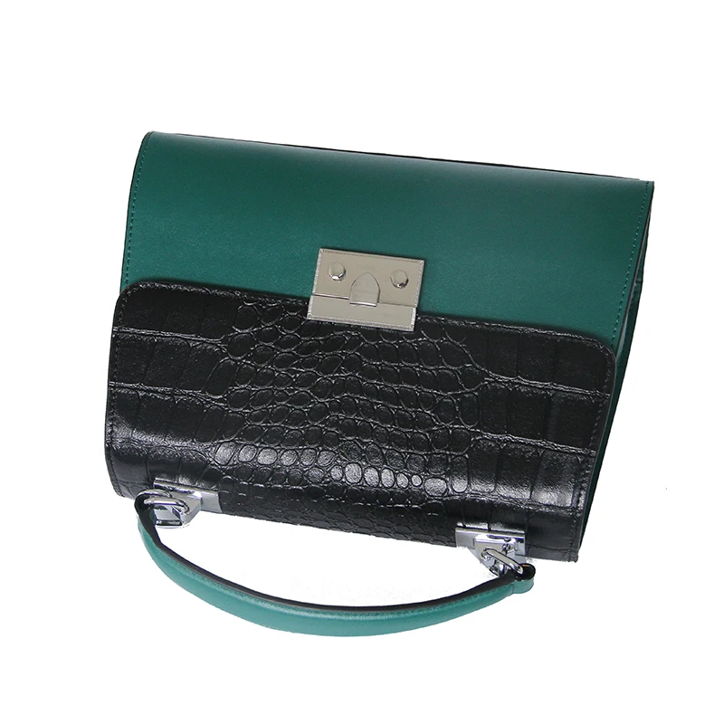 2020 OEM women crocodile handbags fashionable shoulder bag crossbody bag