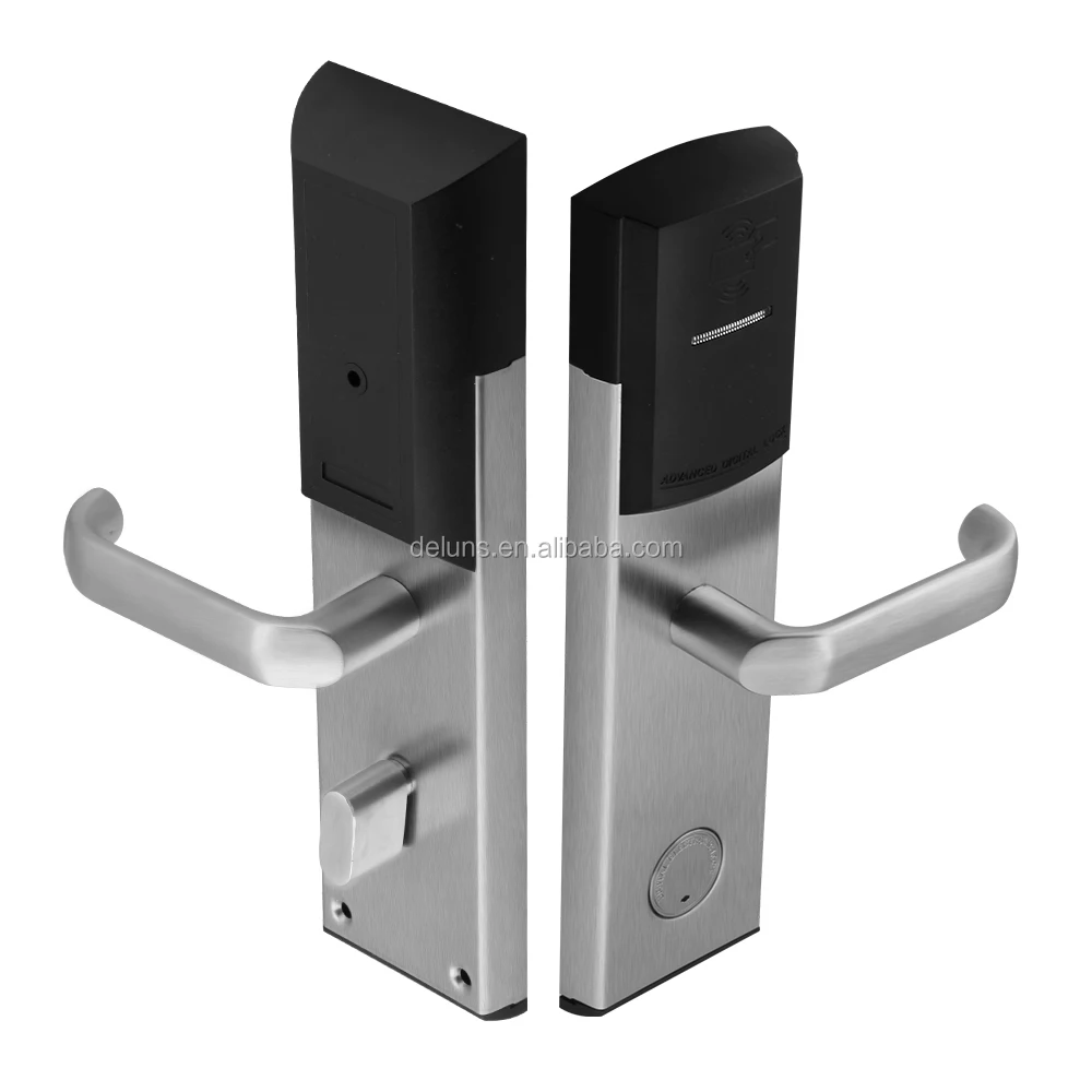 Hotel id card door lock smart plastic wifi lock