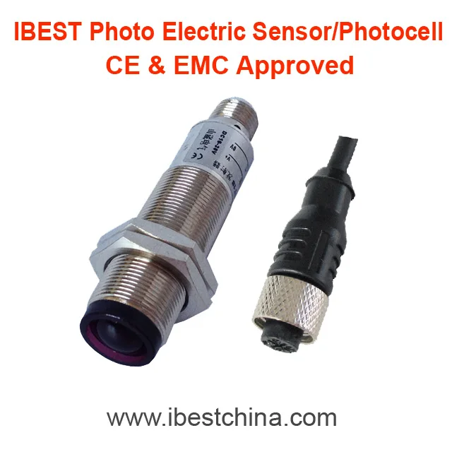 IBEST C41 2M dc 5V 12V 24V Square ir Infrared Through Beam Break Optical Photoelectric Photo Proximity Switch Sensor