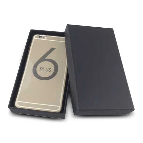 Custom design black paper packaging boxes for mobile phone case packaging boxes for multi models phone cover