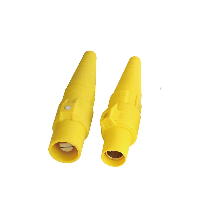 Single pin conductor 400A Camlock electric power connectors