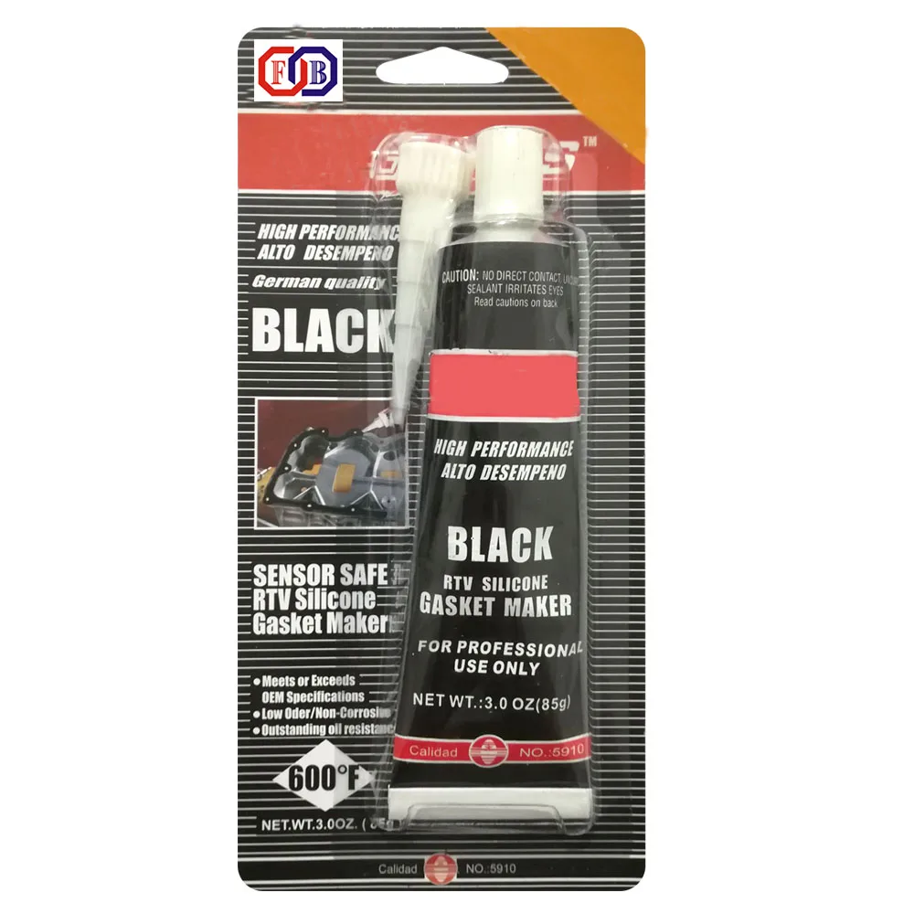 Best Selling White/Transparent/Blue Silicone Adhesive Gasket Maker Rtv