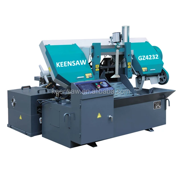 CNC band saw machine horizontal metal cutting band saw machine GZ4232