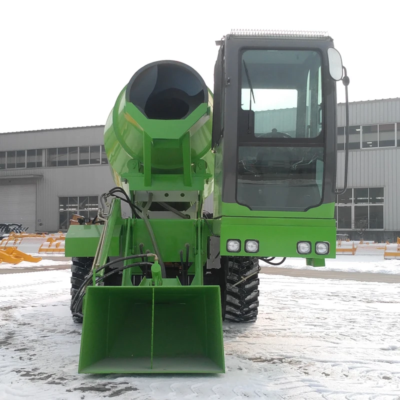 Горячая Распродажа, самая низкая цена, самозагружающийся Бетономешалка с насосом, модель FUKAI MT-1.5, китайская фабрика